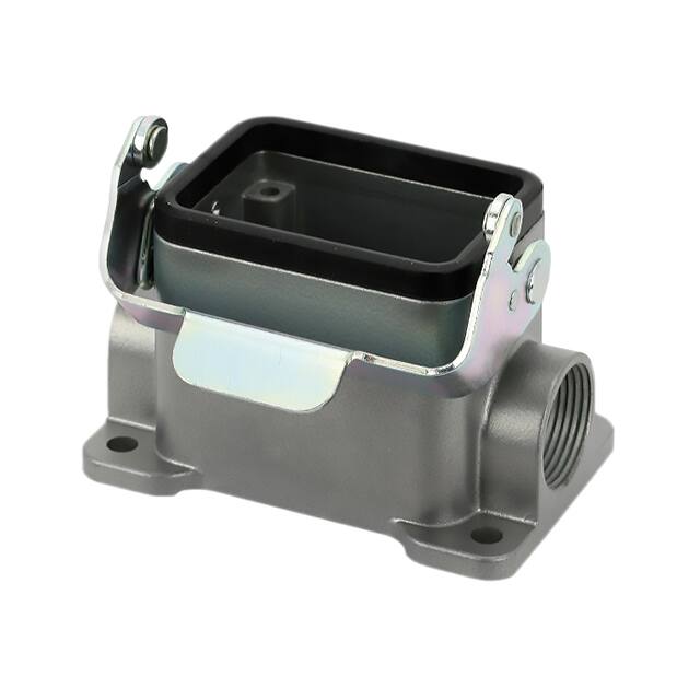 C146 10N006 802 1 Amphenol Tuchel Industrial  Alloggiamenti per connettori per impieghi gravosi, cappucci e basi